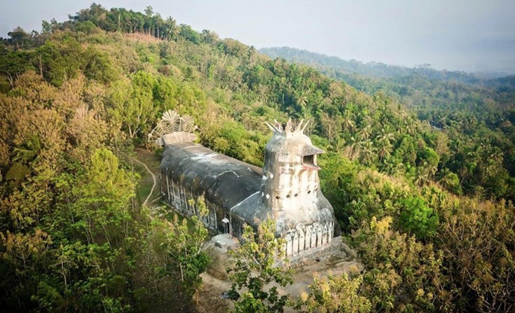 Bukit Rhema, Central Java – Iconic “Chicken Church” (source:wikipedia.org)