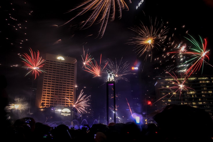 Where to celebrate new year in Indonesia