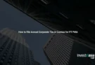 Filing Annual Corporate Tax in Coretax for PT PMA