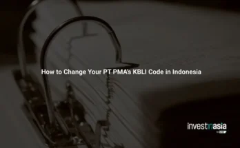 How to Change Your PT PMA's KBLI Code in Indonesia