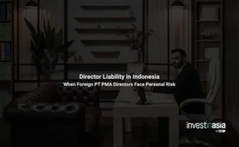 Director Liability in Indonesia: When Foreign PT PMA Directors Face Personal Risk